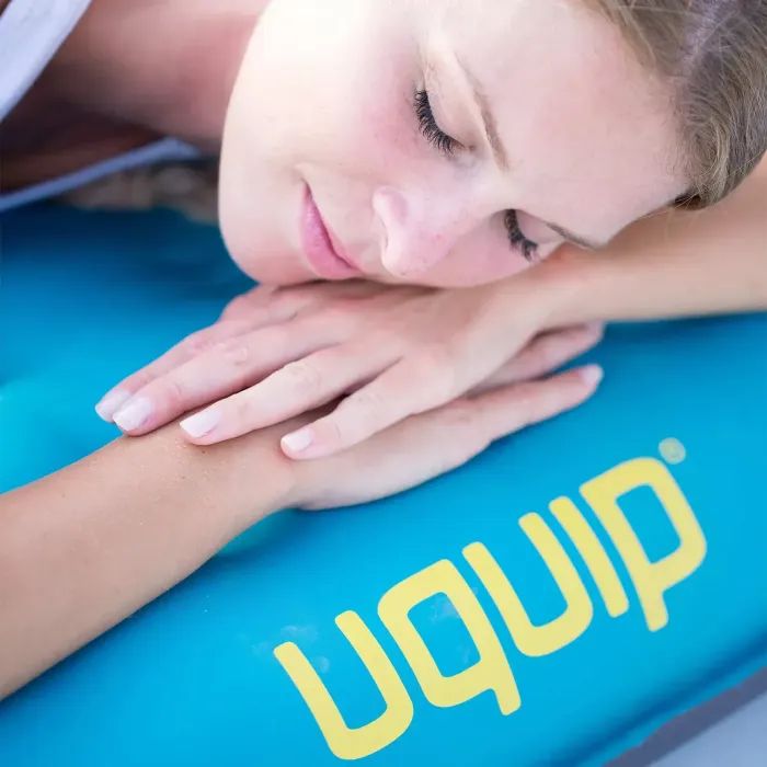 Матрац надувний Uquip Betty Single XL Petrol/Grey (243107) (DAS303241) зображення 9