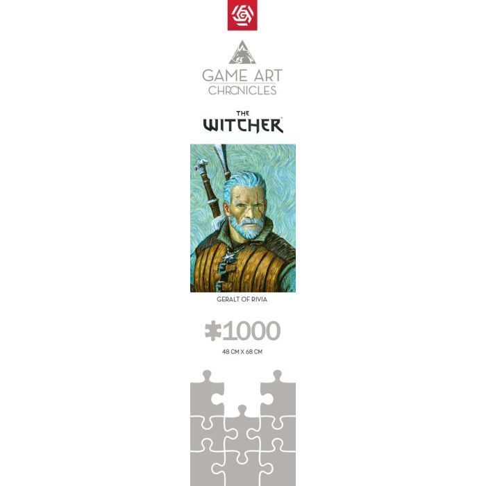 Пазл GoodLoot The Witcher Geralt of Rivia & Vincent van Gogh 1000 эл. (5908305247548) изображение 6