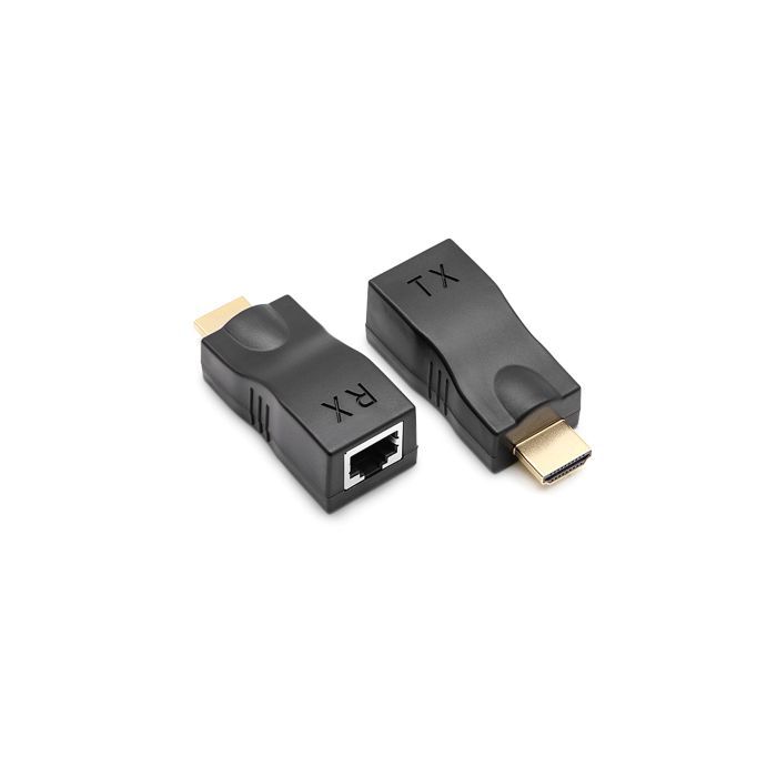 Адаптер HDMI extender passive 30m CAT5E/6 1080P black Voltronic (YT-SCPE HDMI-30m720PB)