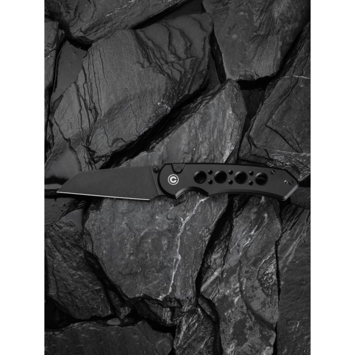 Нож Civivi Pragma Prime, Darkwash, чорний алюміній (C24067-1) изображение 11