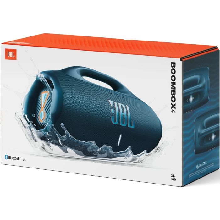 Акустическая система JBL Boombox 4 Blue (JBLBOOMBOX4BLUEP) изображение 10