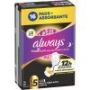 Гигиенические прокладки Always Platinum Secure Night Extra Размер 5 16 шт. (8700216452885) изображение 2