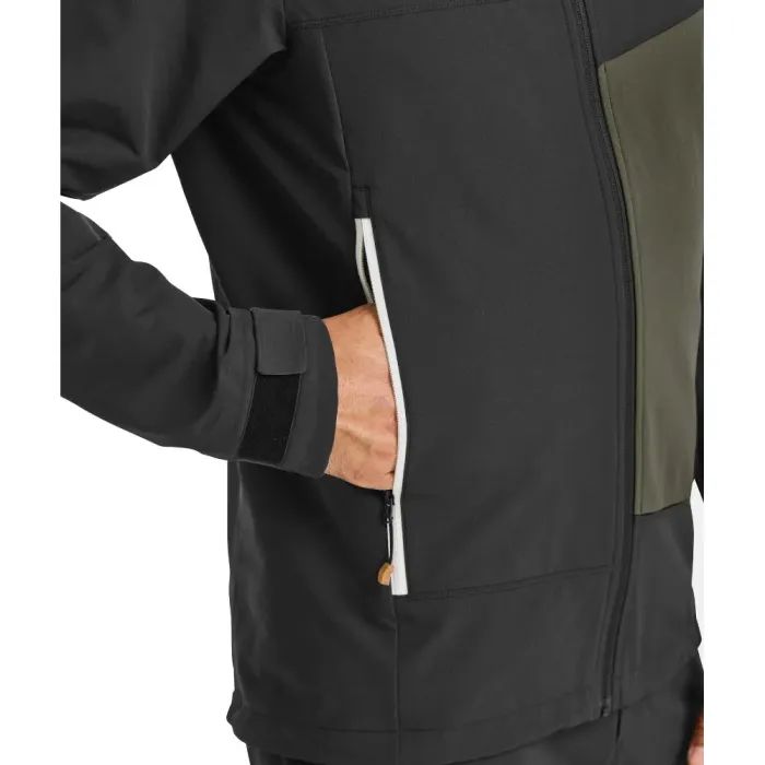 Куртка Ortovox Seceda Softshell Jacket Mns black raven - L - чорний (025.001.1194) изображение 4