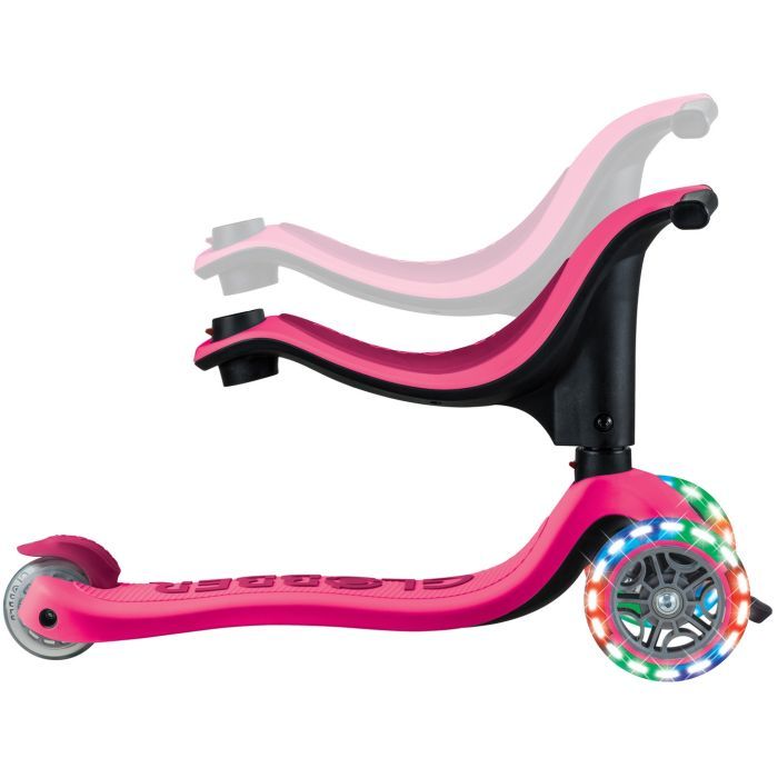 Самокат Globber Go Up Sporty 360 колеса з підсвіткою Синій (456-600) изображение 4