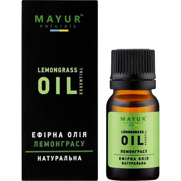 Ефірна олія Mayur Лемонграсу 10 мл (4820230955460) зображення 2