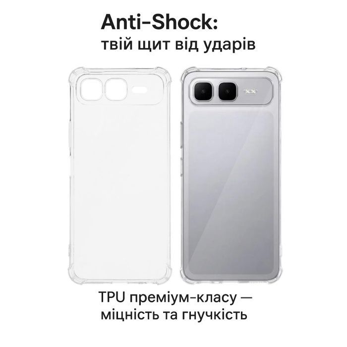 Чехол для мобильного телефона BeCover Anti-Shock Infinix Smart 10 Plus (X6725B) Clear (713801) изображение 2