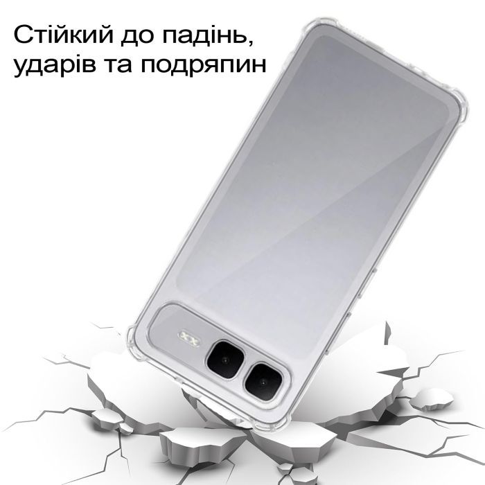 Чехол для мобильного телефона BeCover Anti-Shock Infinix Smart 10 Plus (X6725B) Clear (713801) изображение 3