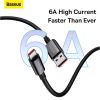 Дата кабель USB 2.0 AM to USB-C 1.5m 100W black Baseus (P10320102114-01) изображение 7