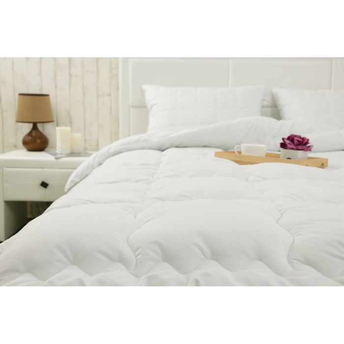 Одеяло Руно набор одеяло силиконовое Warm Silver 200х220+2 подушки 50х70 (925.52_Warm Silver) изображение 3
