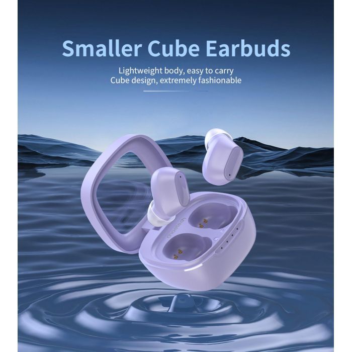 Навушники Choetech TWS Small Cube Purple (BH-T23-PU) зображення 7