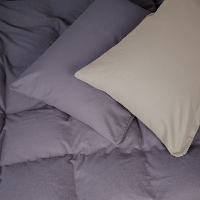 Постельное белье MirSon 004-001 Cappuchino/Ash grey Фланель 2x143x210 Семейный (2200009658495)