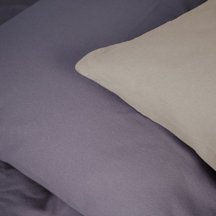 Постельное белье MirSon 004-001 Cappuchino/Ash grey Фланель 2x143x210 Семейный (2200009658495) изображение 6