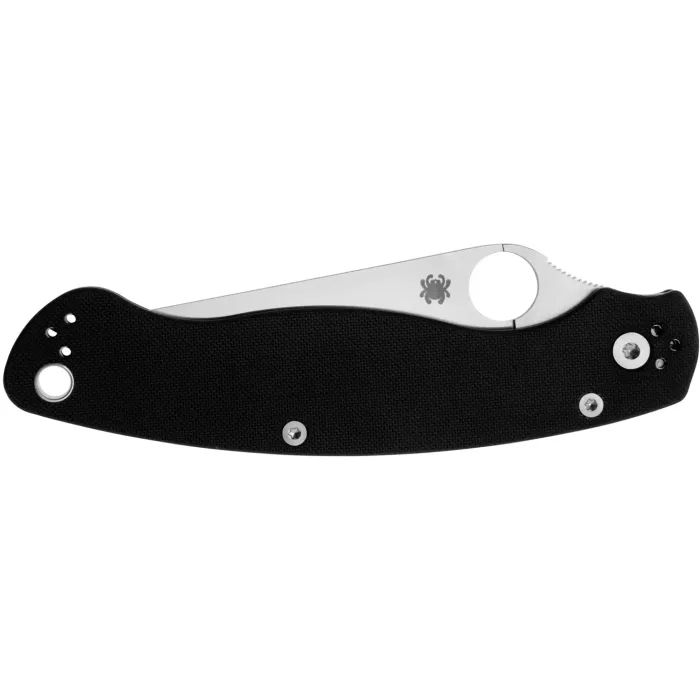 Нож Spyderco Military 2 Serrated Black (C36GS2) изображение 3
