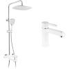 Душовий гарнітур Kroner Essen-W063 + змішувач Essen-W010 (CVS30217)