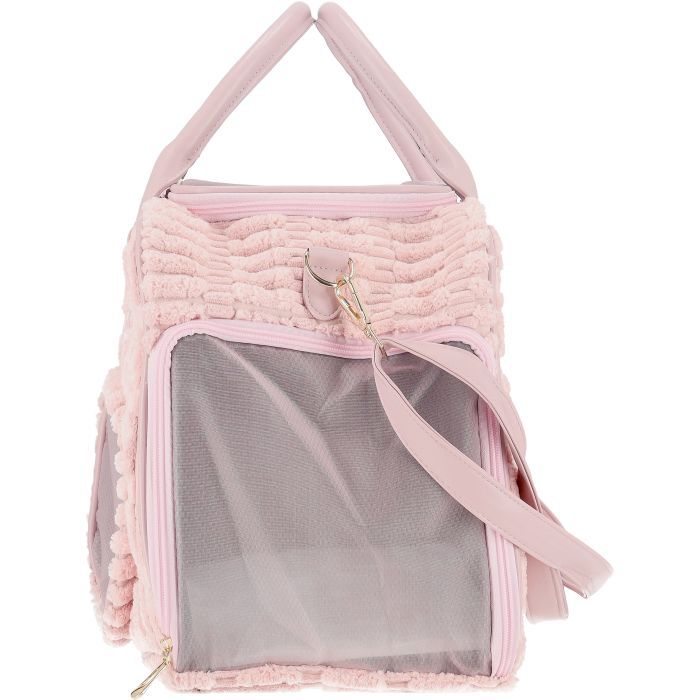 Переноска для животных MISOKO&CO 41.5x23x28 см розовая (YIWUMSK70157) изображение 3