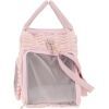 Переноска для животных MISOKO&CO 41.5x23x28 см розовая (YIWUMSK70157) изображение 3