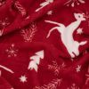 Плед Ardesto Christmas Flannel 160х200см, 100% полиэстер, олени, красный (ART0126PB) изображение 5