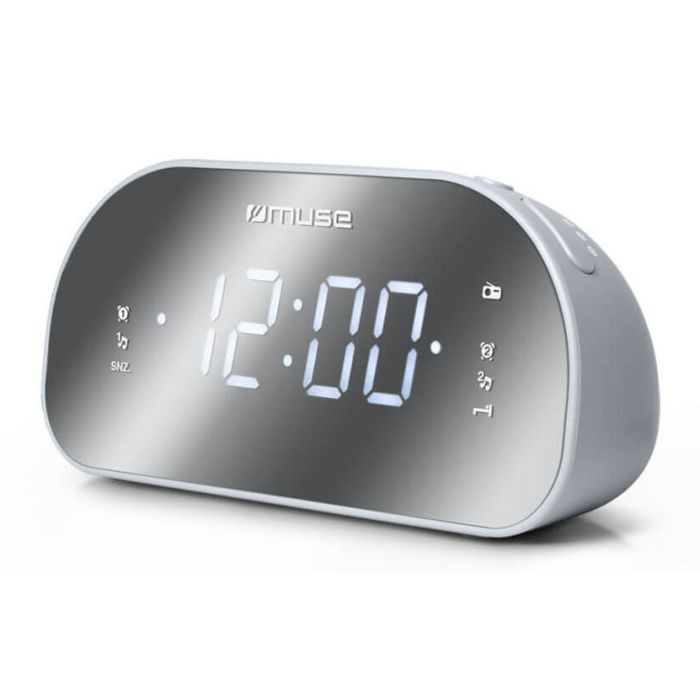 Настольные часы Muse радіо-годинник дзеркальний (M-170 CMR)