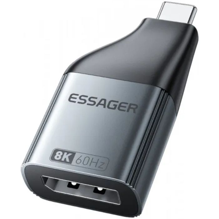 Переходник DP M to USB-C F Essager (EZJDP-MJ0G-P)