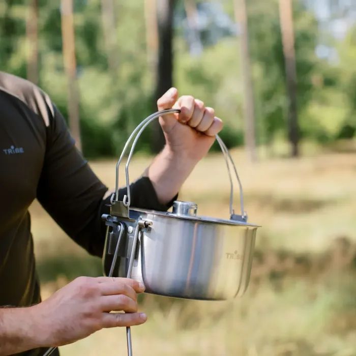 Котел туристичний Tribe Fire Pot 5,4 л сталевий (T-FH-0006-metal) зображення 11