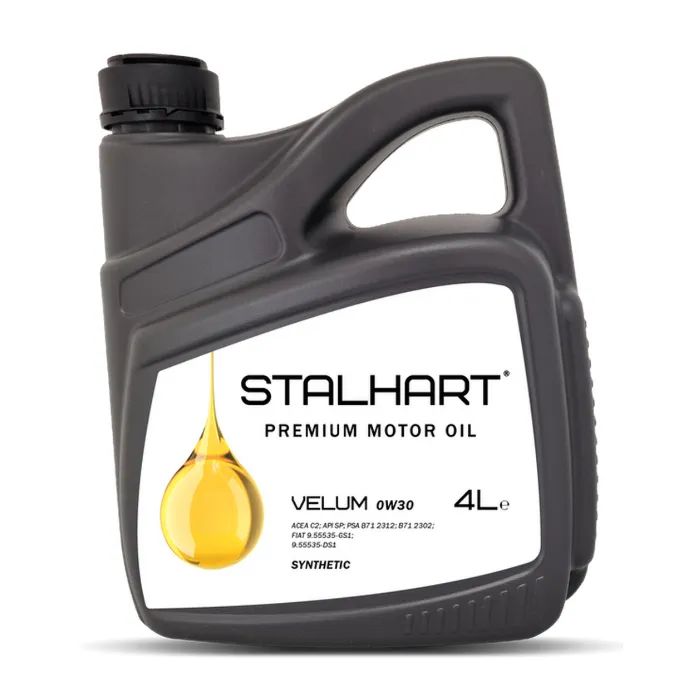 Моторное масло STALHART VELUM 0W-30 4л (745224)