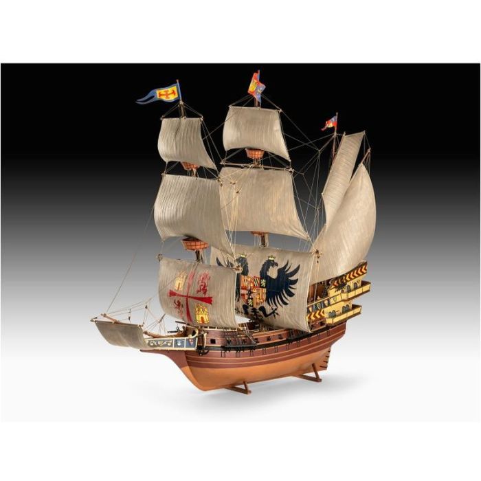 Сборная модель Revell Испанский галеон, уровень 5, 1:96 (RVL-05620) изображение 8