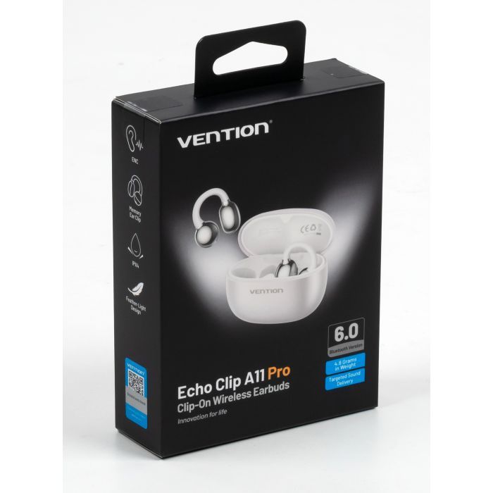 Навушники Vention Echo Clip A11 Black (NBWB0-ID) зображення 7