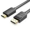 Кабель мультимедійний DisplayPort M to HDMI M 1.5m 1080p60Hz black Vention (HADBG)