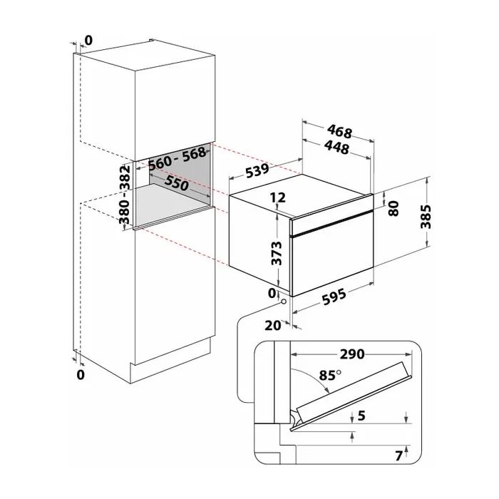 Мікрохвильова піч Whirlpool WMD44MX зображення 7