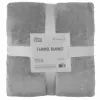 Плед Ardesto Flannel 100% полиэстер, серый светлый 160х200 см (ART0227SB)