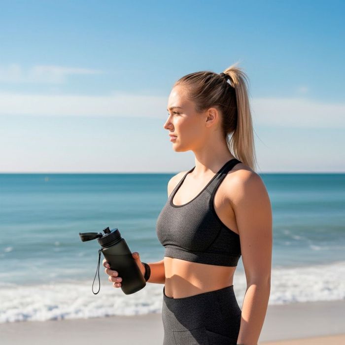 Бутылка для воды Line Art La Plata 600 мл червоний (60014118LA-02) изображение 6