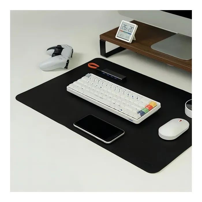 Килимок для мишки Xiaomi MiiiW Leather Cork M Black (MWMLV01-PMP01-M) зображення 6