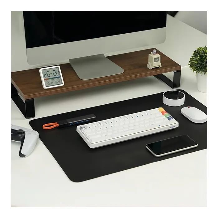 Килимок для мишки Xiaomi MiiiW Leather Cork M Black (MWMLV01-PMP01-M) зображення 7