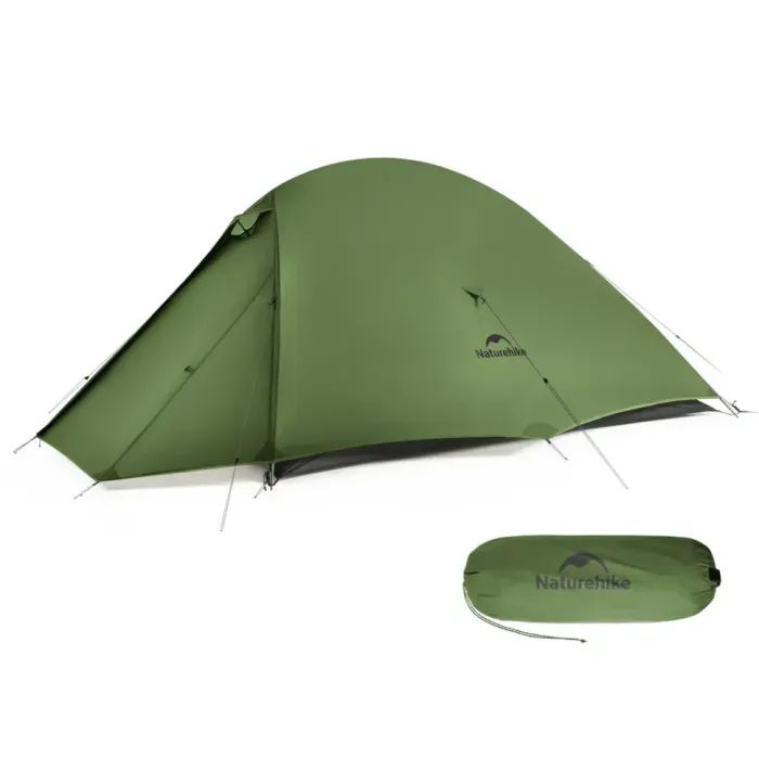 Палатка Naturehike надлегкий двомісний Cloud Up Pro CNK2350WS020, темно-зелений (6927595798737)