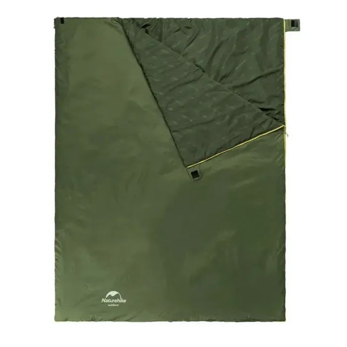 Спальный мешок Naturehike LW180 Mini NH21MSD04, правий, XL, темно-зелений (6975641884378) изображение 3