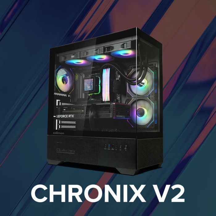 Корпус для ПК Zalman CHRONIXV2BLACK зображення 3