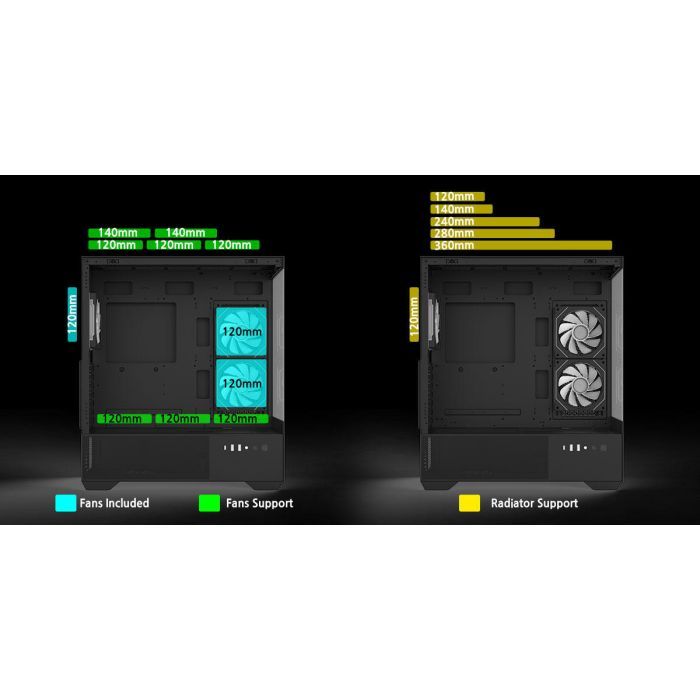 Корпус для ПК Zalman CHRONIXV2BLACK зображення 7