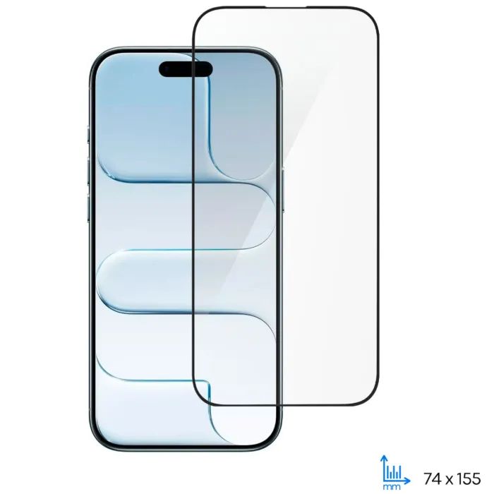 Стекло защитное 2E 2.5D FCFG iPhone Air Black (2E-IP-AIR-SMFCFG-BB)