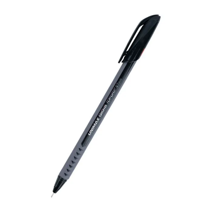 Ручка кулькова Unimax Topgrip, чорна (UX-148-01)