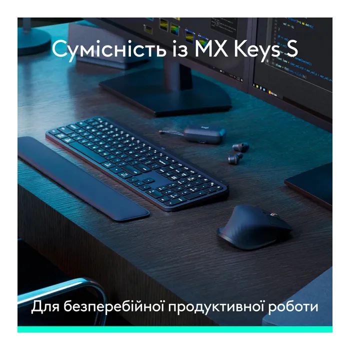 Мышка Logitech MX Master 3S Performance Bluetooth Graphite (910-007501) изображение 10