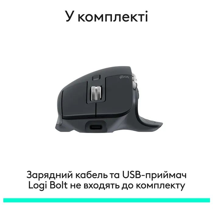 Мышка Logitech MX Master 3S Performance Bluetooth Graphite (910-007501) изображение 11