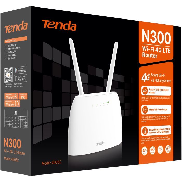 Маршрутизатор Tenda 4G06C зображення 4