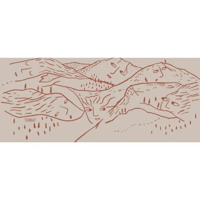 Футболка Turbat Geometria Wmn light taupe - XL - бежевий (012.004.5119) зображення 3