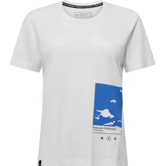 Футболка Salewa Eagle Cover T-Shirt W 29103 0060 - 48/42 - білий (013.012.1392) изображение 5