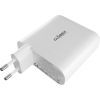 Зарядний пристрій Globex GaN 1xUSB + 3xUSB-C 120W FastPower white (GaN120WA3C) зображення 3