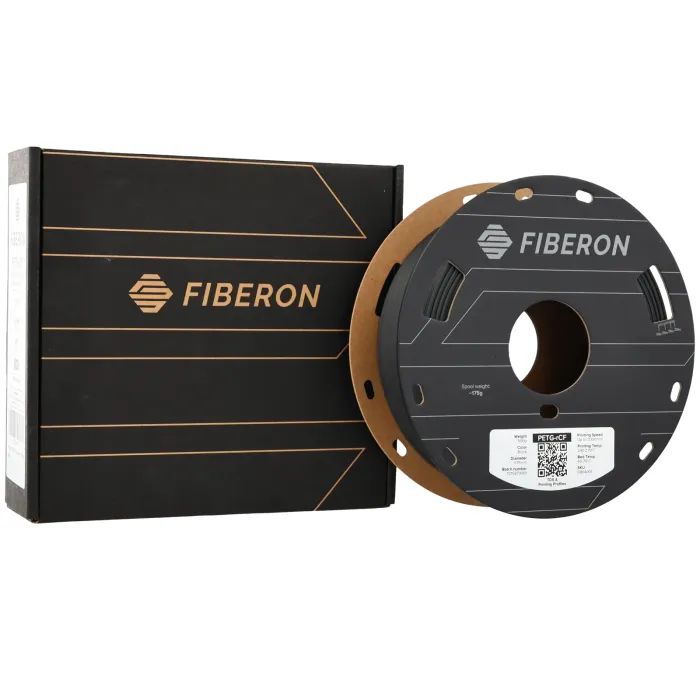 Пластик для 3D-принтера Polymaker PETG-RCF08 1,75mm 0,5kg BLACK (FB04001) зображення 2