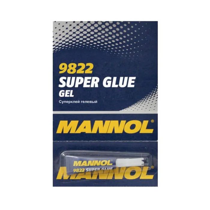 Автомобільний клей Mannol Super Glue Gel 3г (9822)