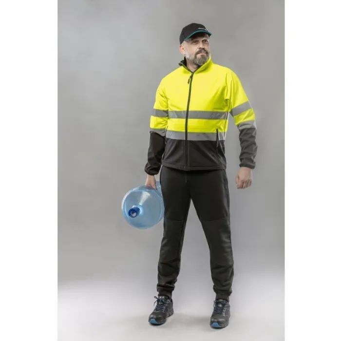 Штаны рабочие Hoegert MURG HT5K439-M 65% хлопок/35% полиэстер черный, M (50) (HT5K439-M) изображение 6