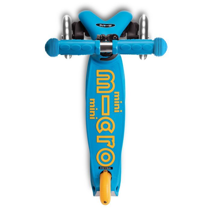 Самокат Micro Mini Deluxe Foldable LED" складний Блакитний океан" (MMD200) зображення 6