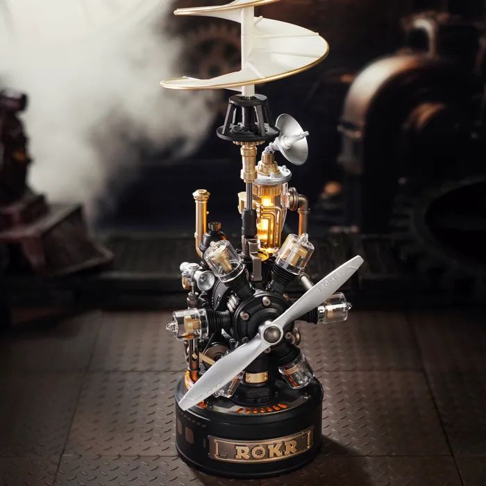 Конструктор Robotime Rokr 3D вертолёт Да Винчи (CGL01) изображение 6